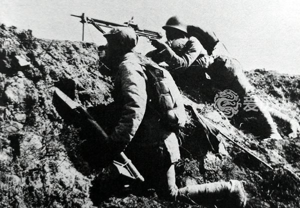 攻打榆社的八路军