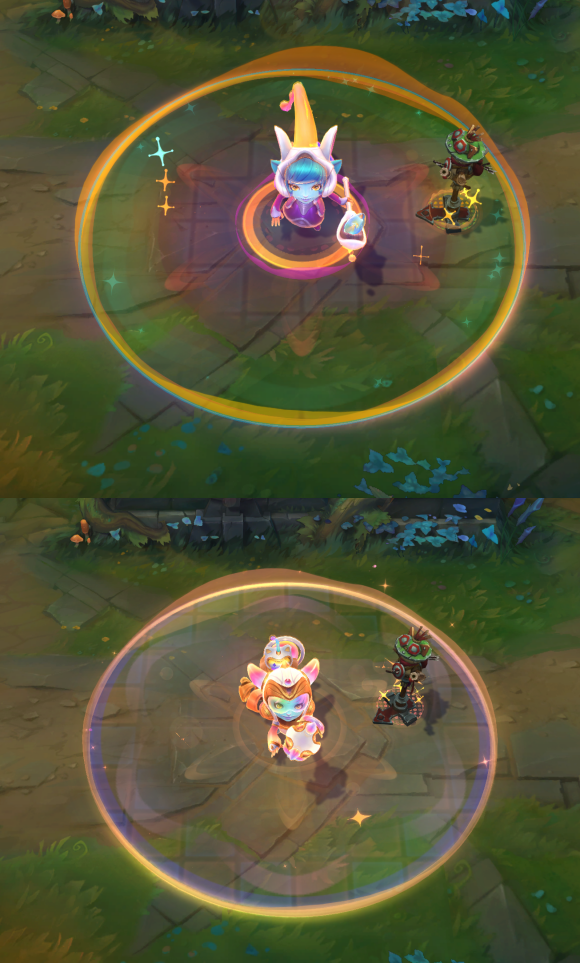 7版本】太空律动系列"节奏幻师"璐璐和至臻皮肤鉴赏_腾讯新闻