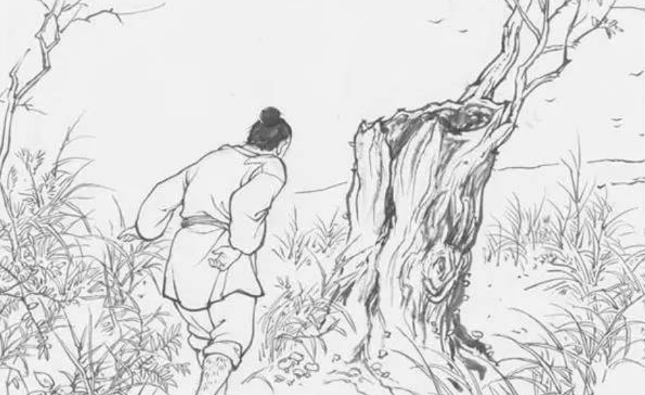 到了半夜,蔺谦君忽然感到口渴难耐,便起身到土地庙附近找水喝.