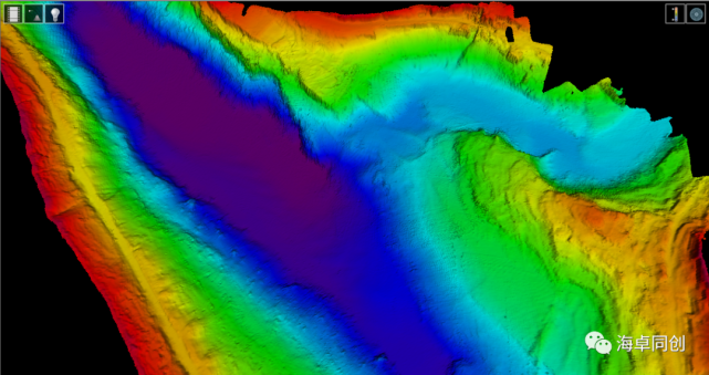 海底地形三维图片