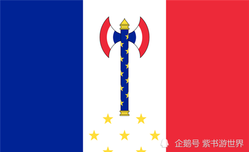 法国百合花旗图片