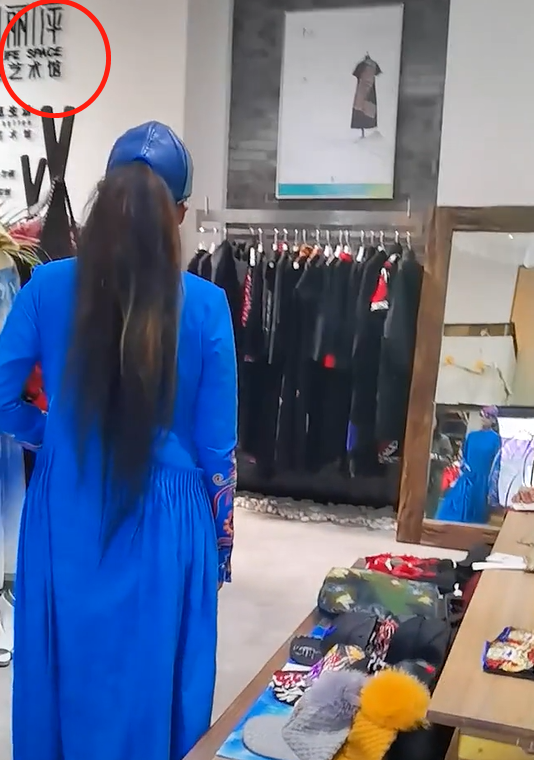 62岁杨丽萍逛私人服装店一条裙子价格上千屋子角落摆满艺术品