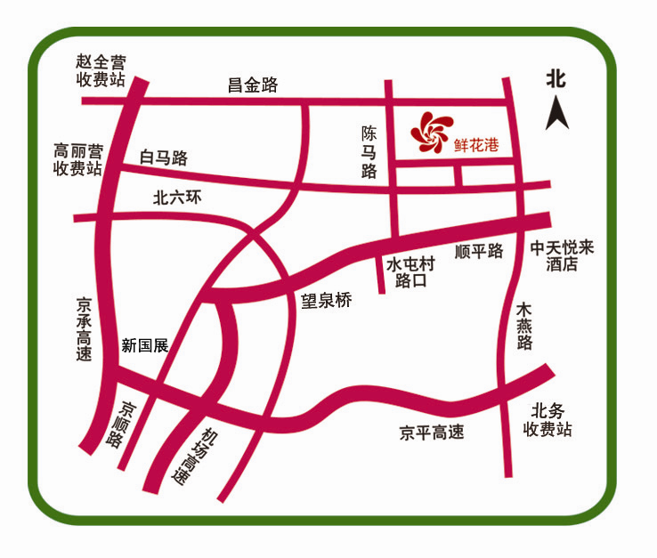 11万平米郁金香花海北京国际鲜花港为你打开人间四月天