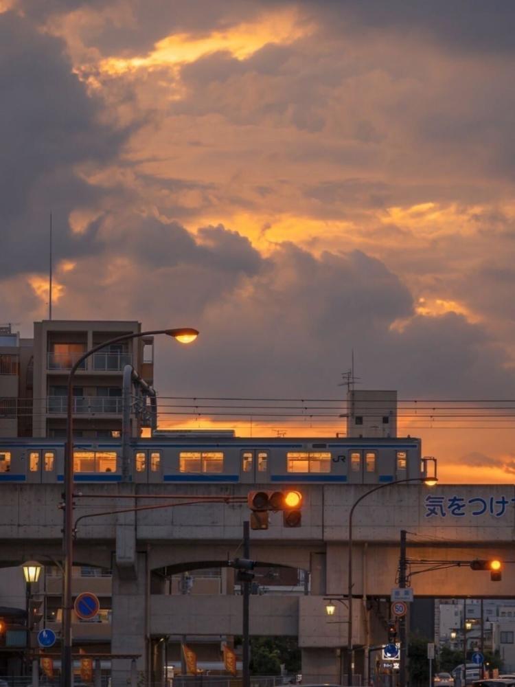 日近黃昏時品味的夕陽文案