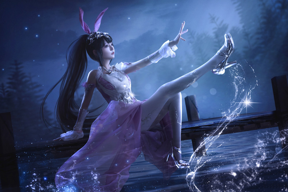 斗罗:小舞cos史诗级还原度曝光,角度一模一样,动漫走出来的?