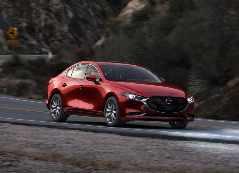 11591689万元2021款马自达3昂克赛拉正式上市