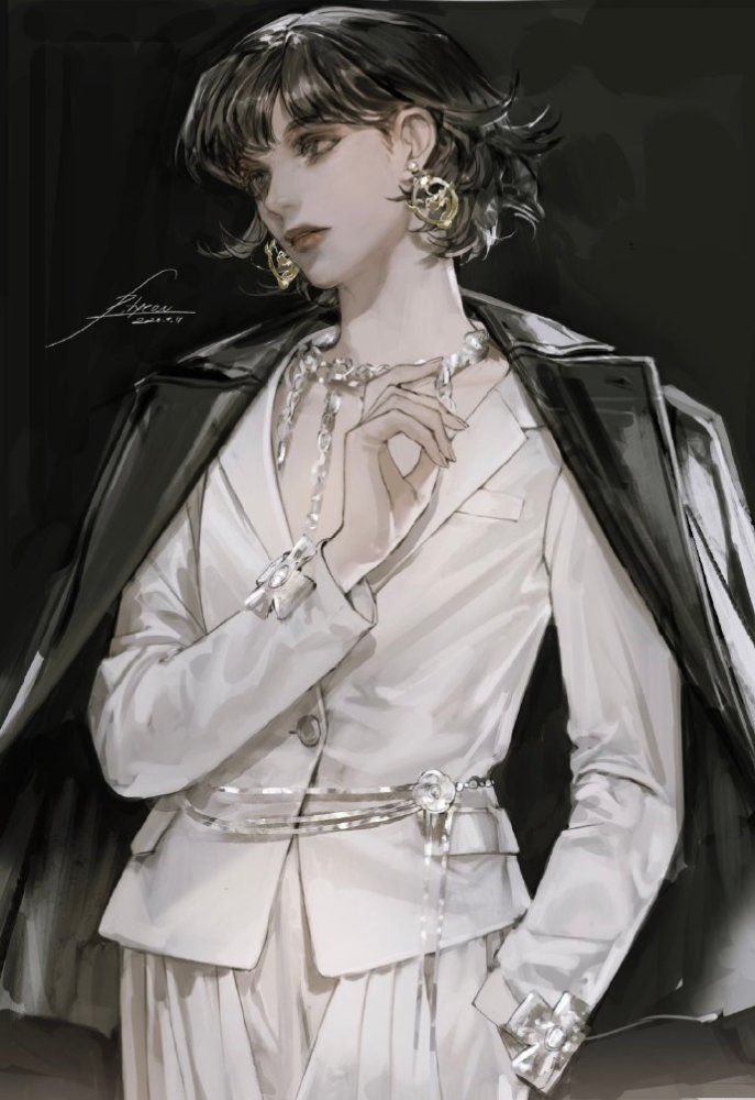 韩国画师 pilyeon素材仅供分享学习,不得用于任何商业