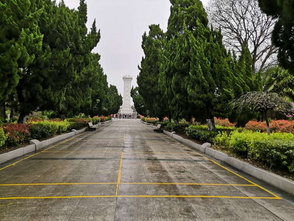 鹽城市大豐區烈士陵園和施耐庵公園兩園合一.