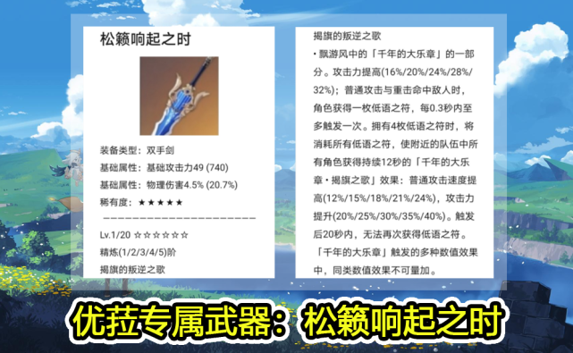 原神15版本深渊情报两把新的五星大剑登场宝儿姐实战画面