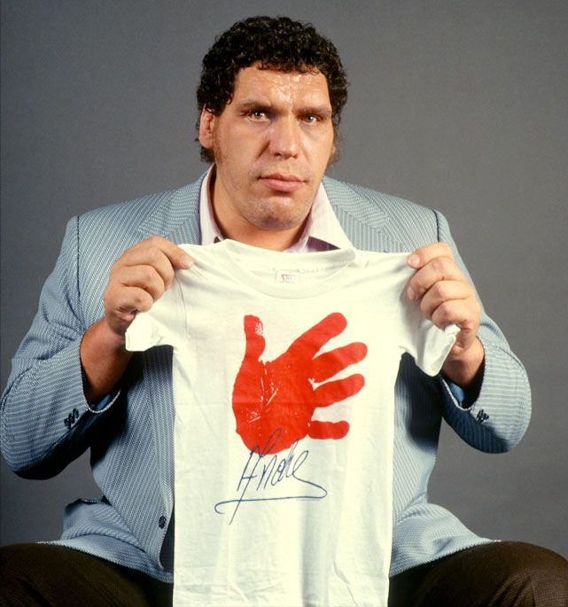 巨人安德烈,世界第八大奇迹,第一个入选wwe名人堂的摔角手_腾讯新闻