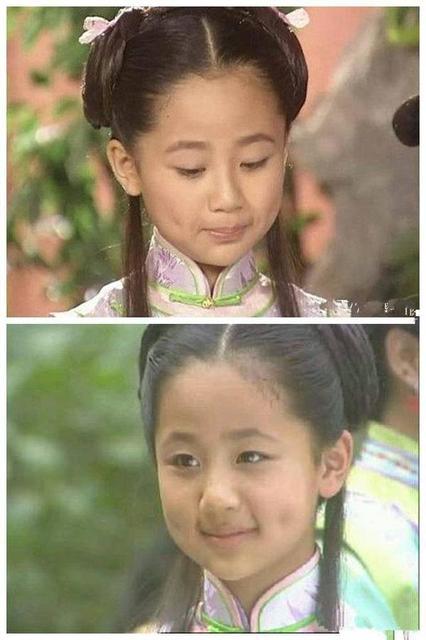 《孝庄秘史》里面可爱伶俐的小宛如,《少年康熙》里面的小冰月,都让