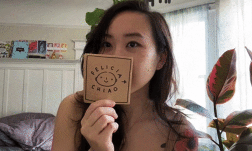 插画施怪诞的幽独星人费莉西亚乔feliciachiao