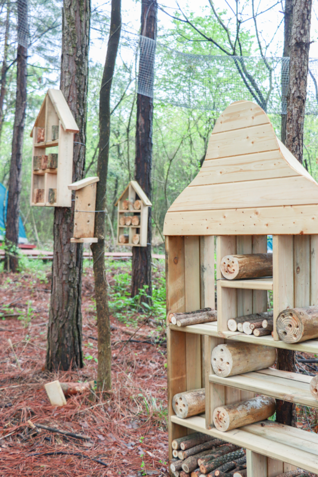 小房子是昆虫的家昆虫屋马,驴,牛 "三兄弟"可以喂小羊们吃草的哦~还有