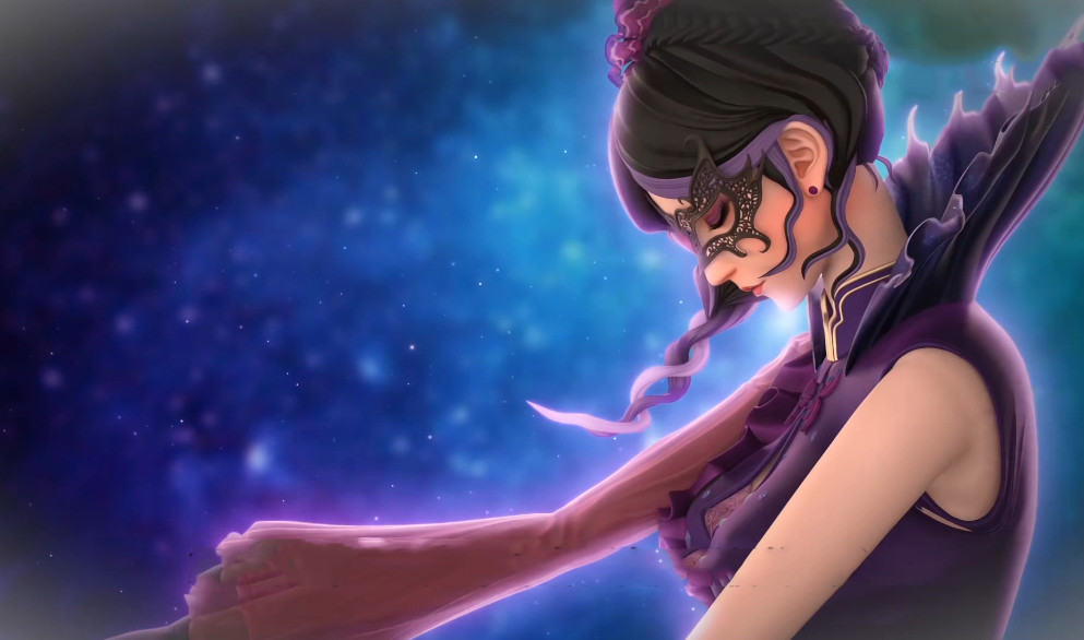 在叶罗丽第九季第二话中,倒下的黎灰再次站起来