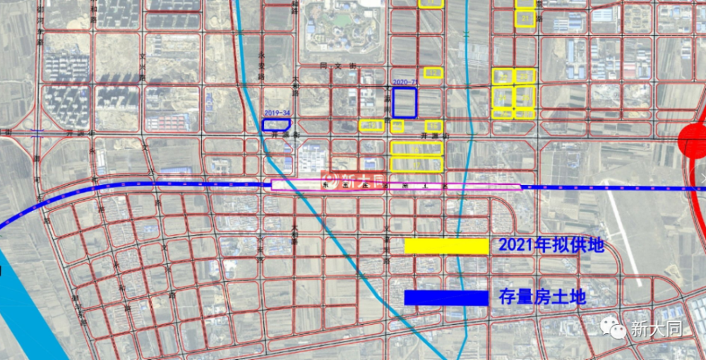 52宗地塊大同2021年供應住宅用地規劃出爐