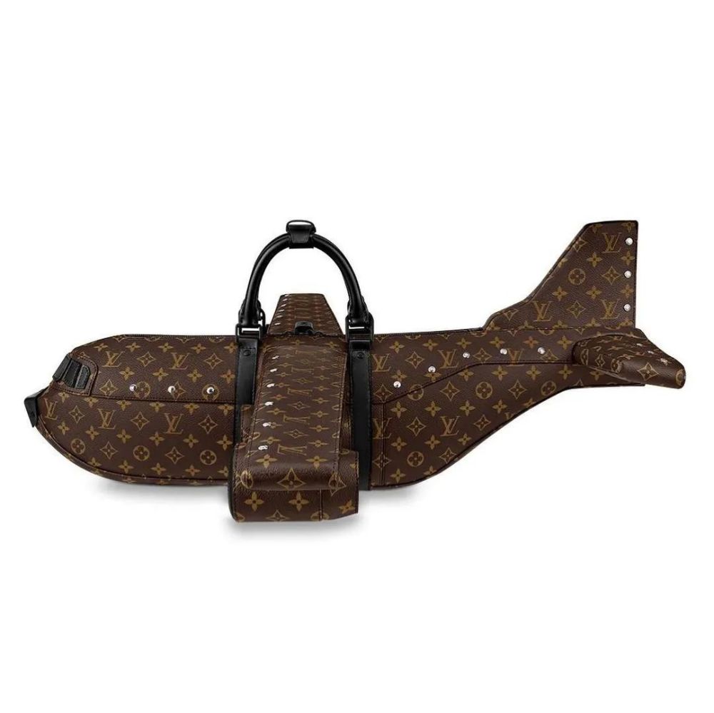 lv路易威登"飞机包"实物曝光,开启超限量发售!