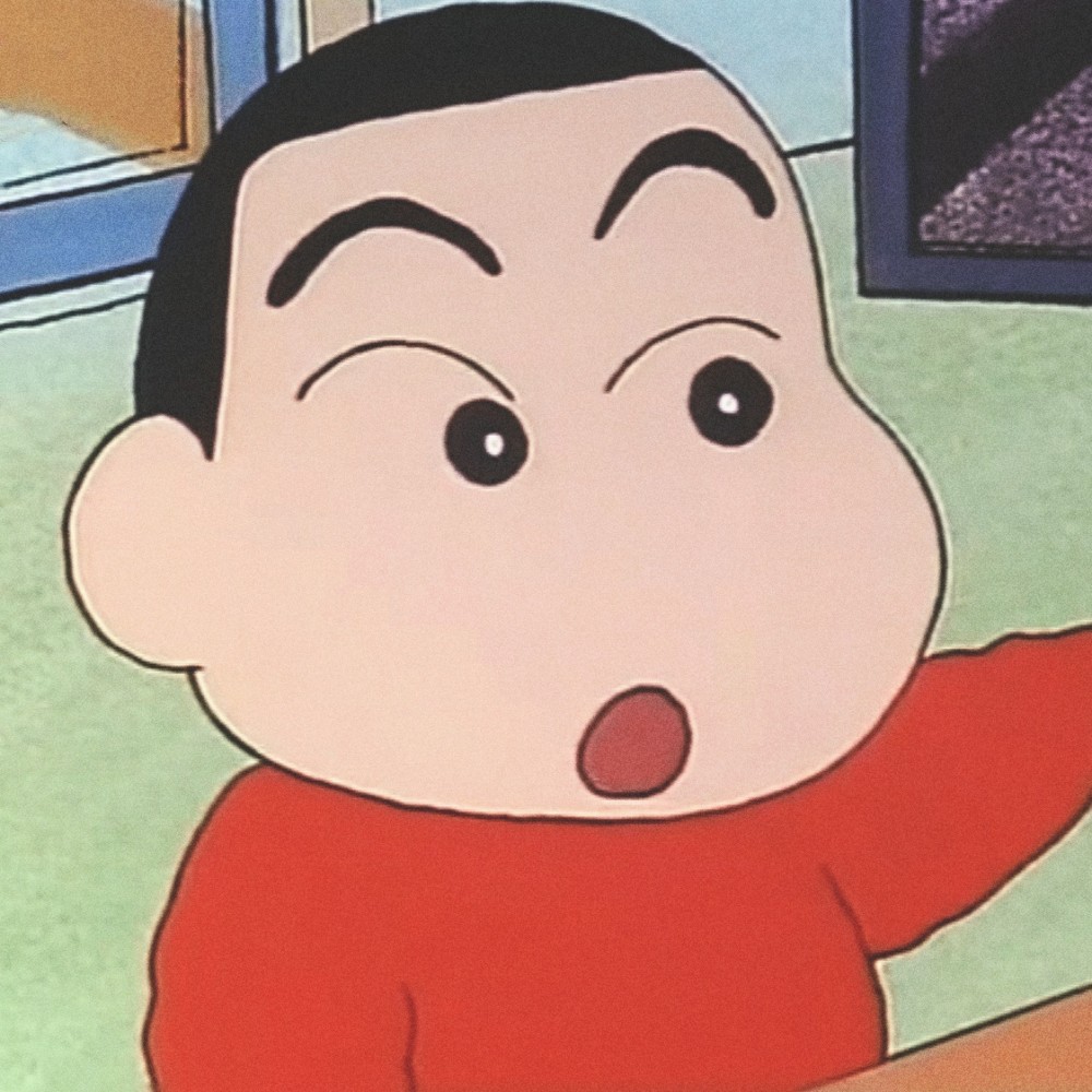 可爱的蜡笔小新头像来了～经典_腾讯新闻