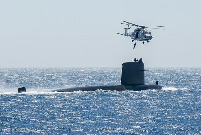 法国核潜艇现身周边连续穿越南海东海追随美国介入台海