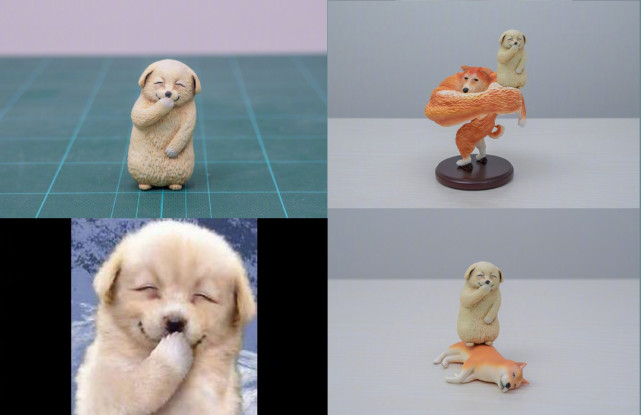 "液体鸭","无头狸","松鼠大侠",手办大神又出沙雕作品了