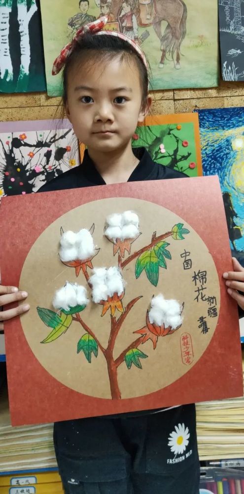 【美术课堂】新疆棉花,美翻了!_腾讯新闻