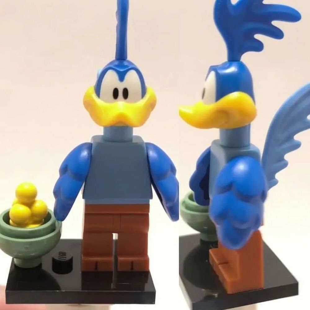 乐高兔八哥人仔抽抽乐来了!看起来真的很可爱