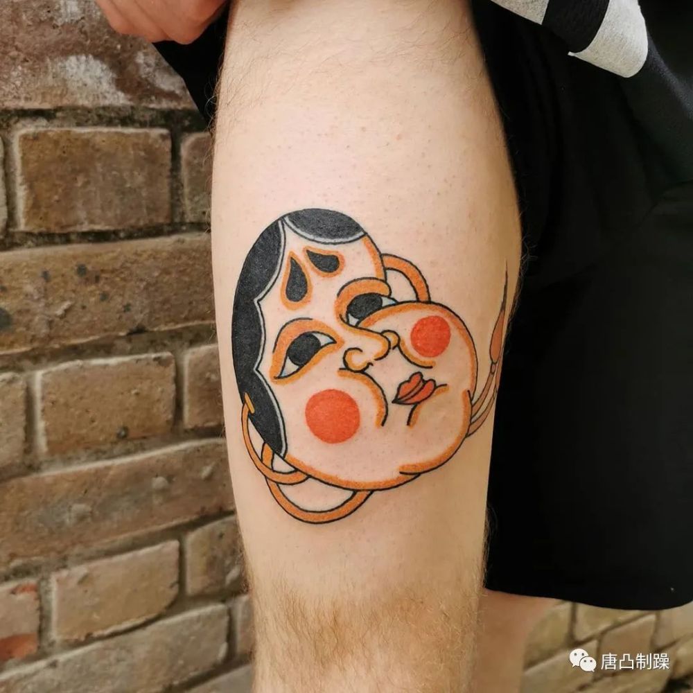 日本面具之阿多福