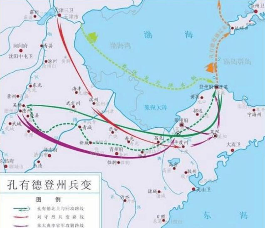 吴桥兵变与孔有德交好的东江镇旅顺副将陈有时和广鹿岛副将毛承禄