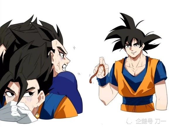 龙珠 赛亚人也玩反差萌 硬汉贝吉塔怕虫子 悟空一家都怕老鼠 腾讯网