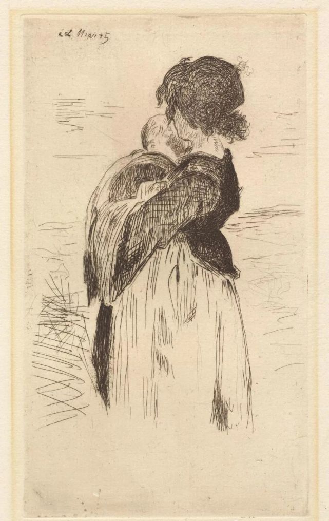 大师素描——马奈