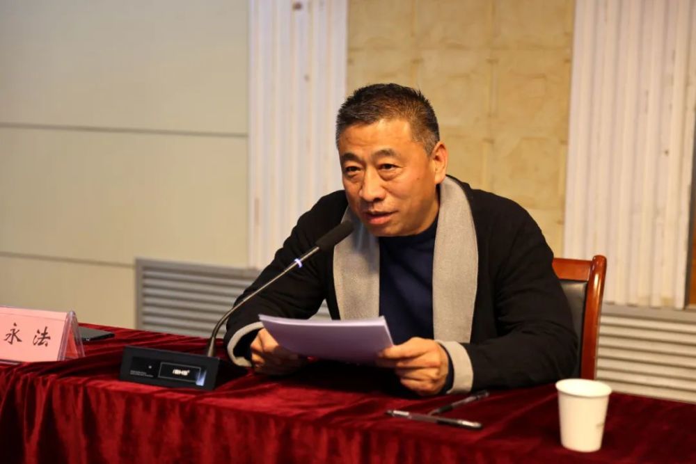 安阳非物质文化遗产保护研究会会长王永法(来源:安阳973)