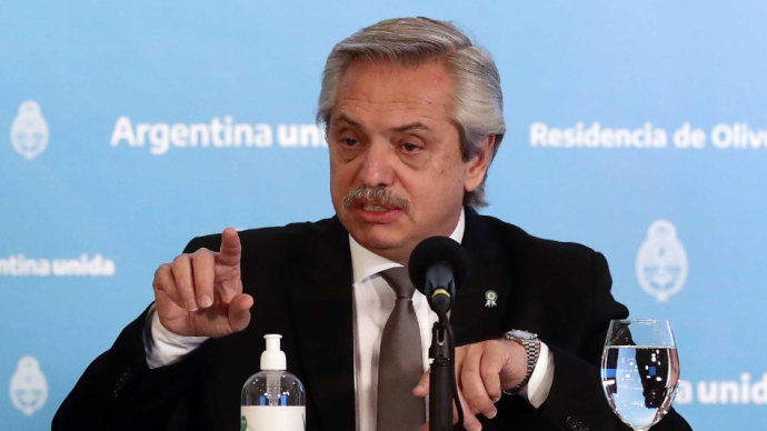 阿根廷总统费尔南德斯确诊新冠肺炎