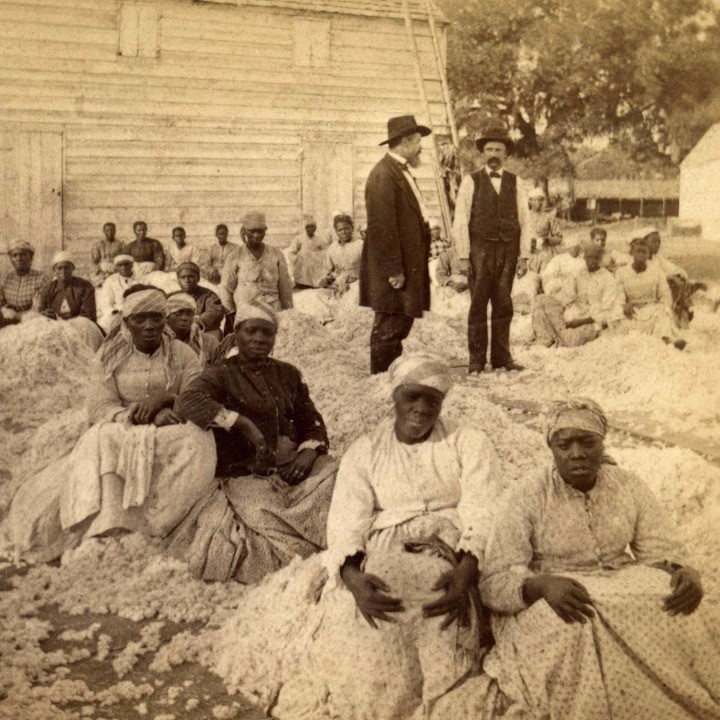 美国黑奴图片