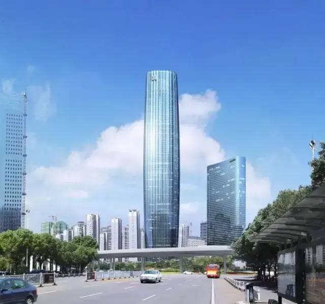 今年上半年,章江新区的赣州之星超高层项目效果图公布,作为市本级商务