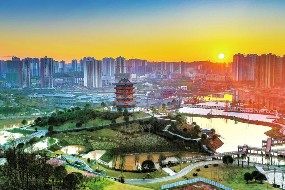 重庆郊野公园,景色无与伦比,市民出门的选择