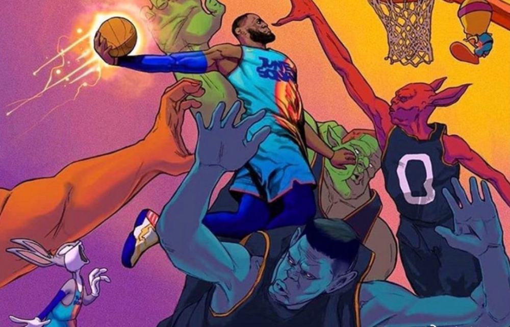 电影终于要上映詹姆斯联手克莱利拉德灌篮这一幕绝了