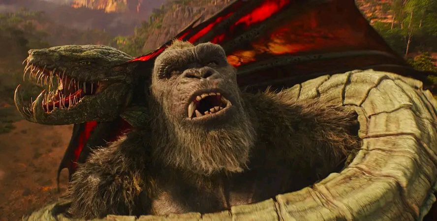 哥斯拉大战金刚口碑评分逆袭金刚再战封神精彩又好看