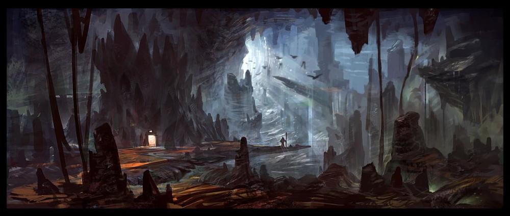 故事净居岩下的老蛟妖