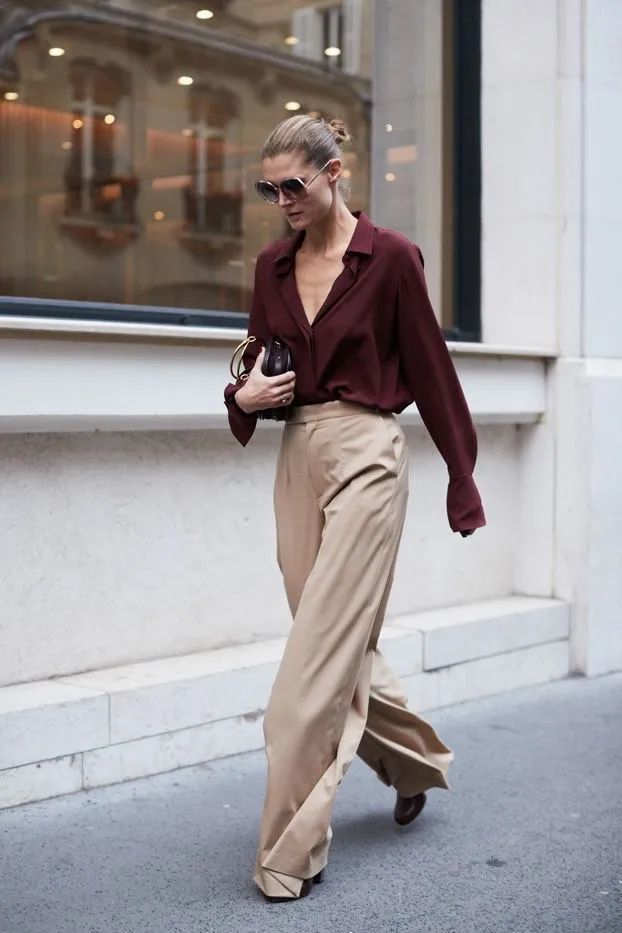 有一种高级的性感,叫裤装style