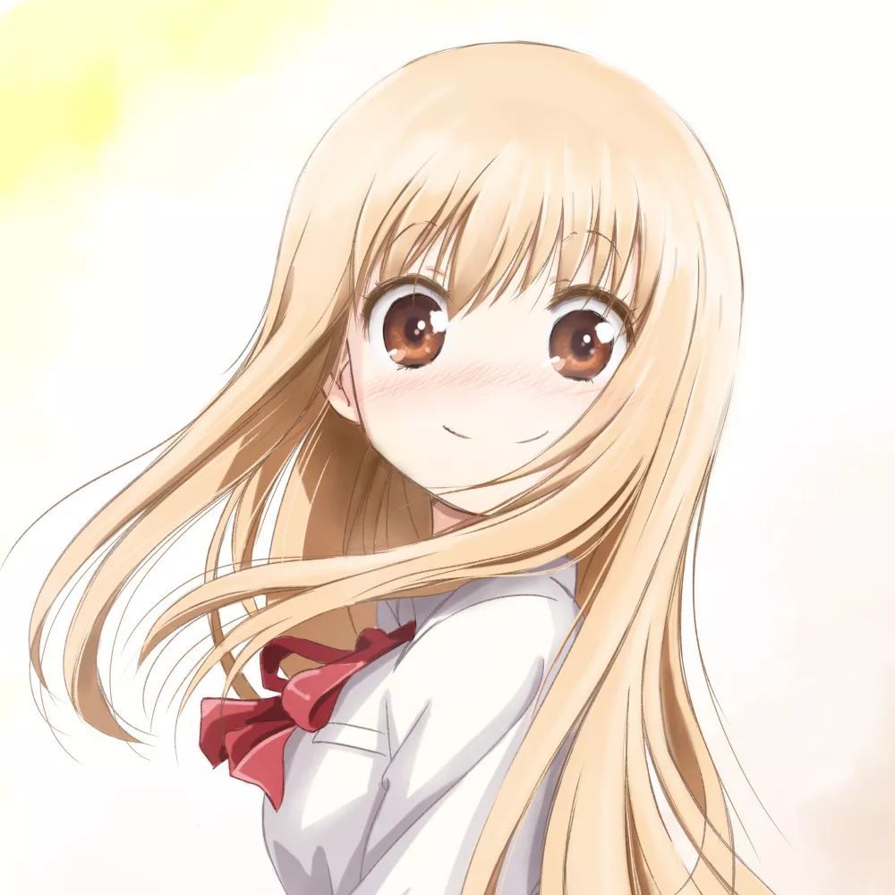 好看动漫女生头像醒来明月醉时清风