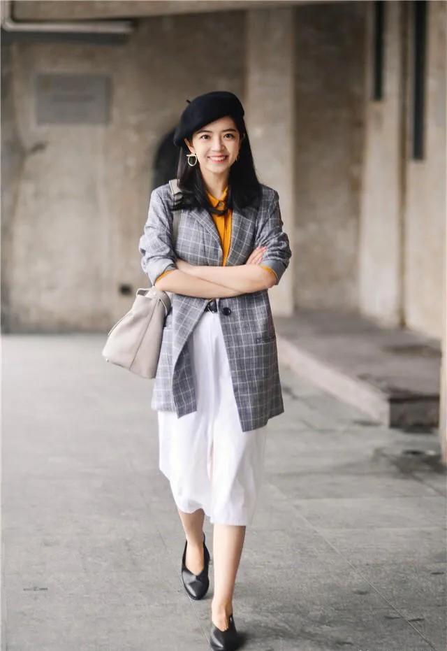 春装跟三木学叠穿想不出彩都难