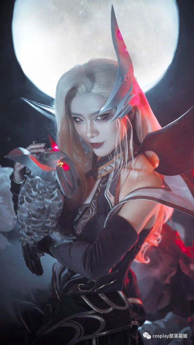 cos:英雄联盟至尊魔女莫甘娜cos正片@月潋寒殇