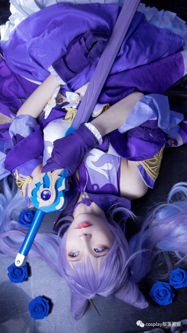 cos:原神刻晴cos正片@千城夜,劍光如我 斬盡蕪雜