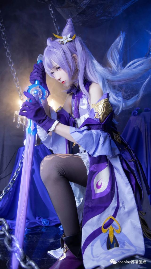 cos:原神刻晴cos正片@千城夜,剑光如我 斩尽芜杂