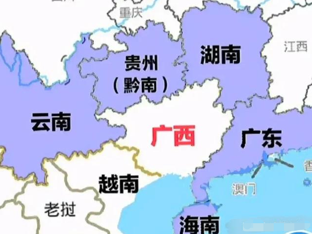 广西被各个南南包围唯一出路在哪里