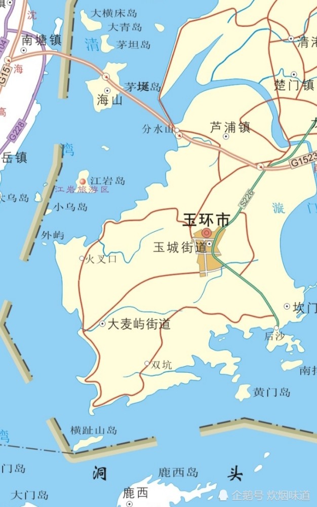 浙江省有一个绝佳的深水港,就是台州玉环市的大麦屿港_腾讯新闻