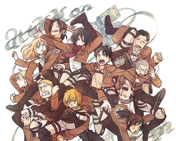 巨人最终话封面104团幼年合照亮相世界冥画来袭团灭