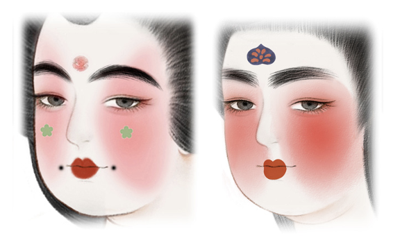 历史上的唐朝美妆潮流野到你想象不到