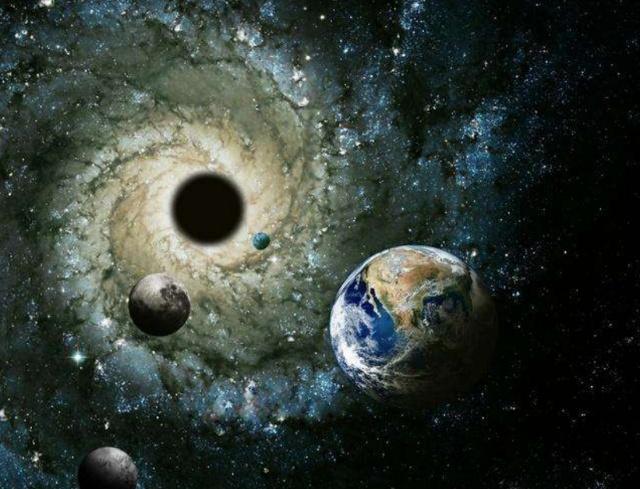一个黑洞正在以非常快的速度靠近地球,科学家:千万年后才会相遇