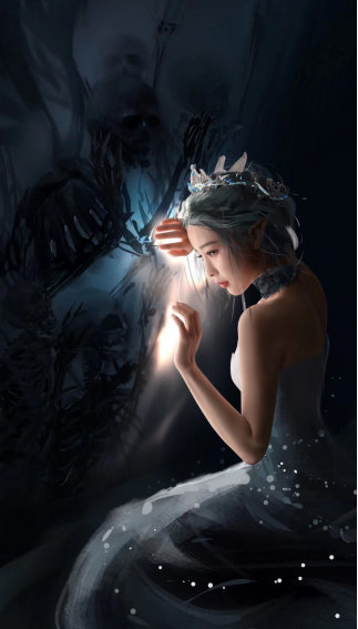 糖小幽cos冰公主网友直呼和原画如出一辙