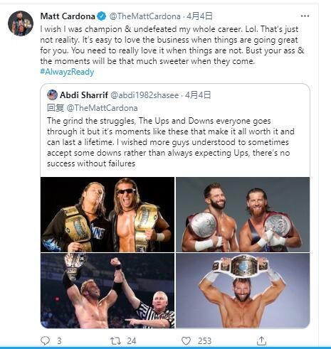 扎吊-扎克莱德透露内幕,WWE的后台气氛无法与AEW相比!